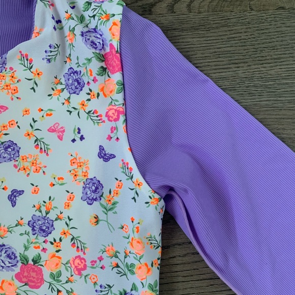 Maaji Backyard Triton Reversible Long Sleeve One-Piece Swimsuit - Size L - NWT - Picture 8 of 12